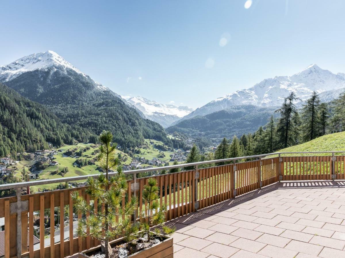 Ferienwohnung Panoramablick Soelden Exterior foto